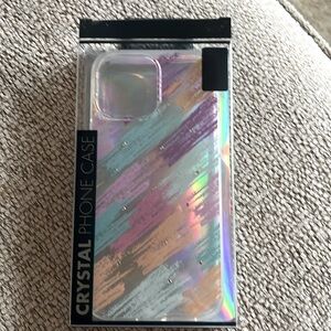 Brush paint strokes with a little bling